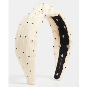 NWOT - Dotted silk knitted headband by Lele Sadoughi